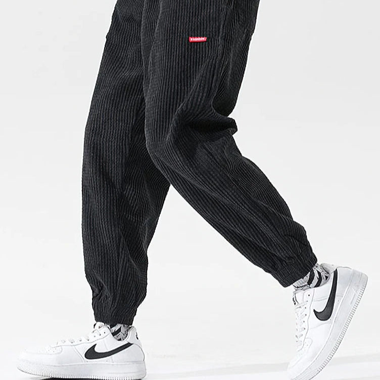 Men’s Baggy Corduroy Jogger Pants