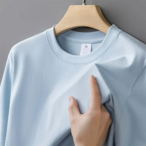 Men’s 230g Oversized Solid Cotton Tee