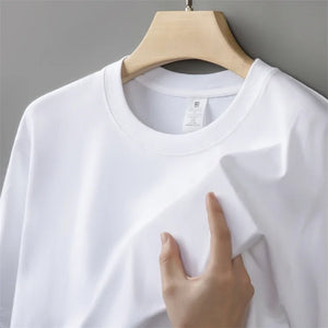 Men’s 230g Oversized Solid Cotton Tee
