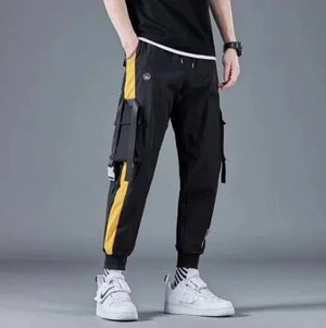 Men vintage Cargo Sweatpants