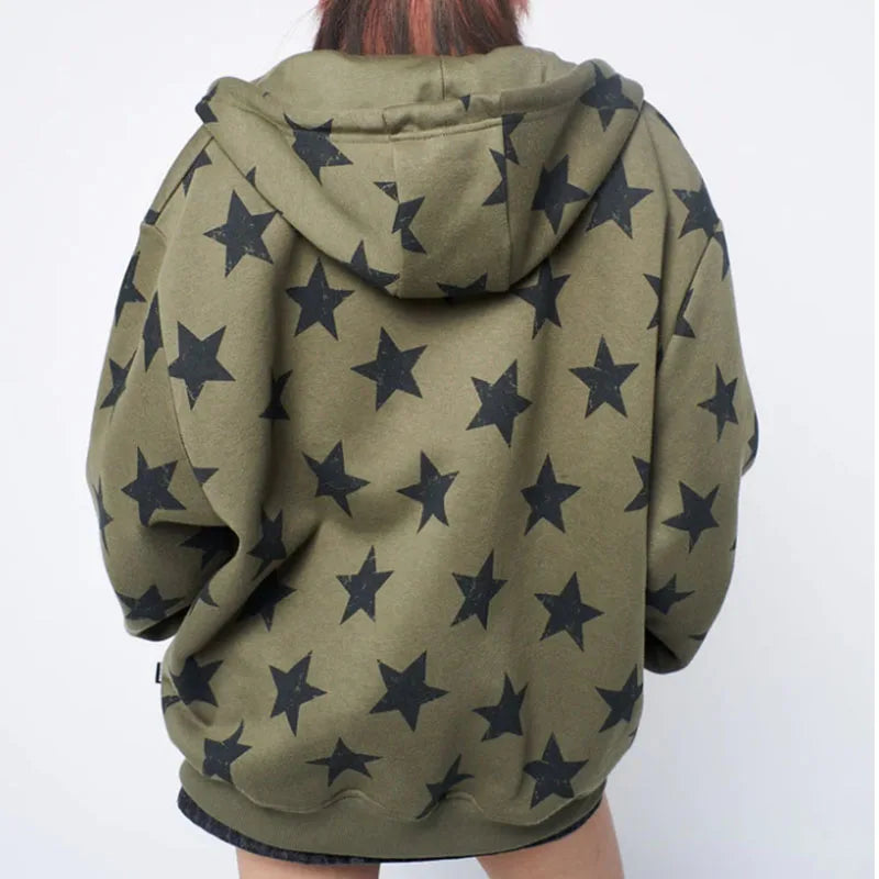 Women’s Vintage Star Zip Hoodie