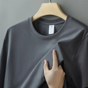 Men’s 230g Oversized Solid Cotton Tee