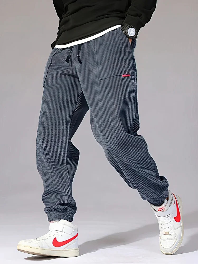 Men’s Baggy Corduroy Jogger Pants