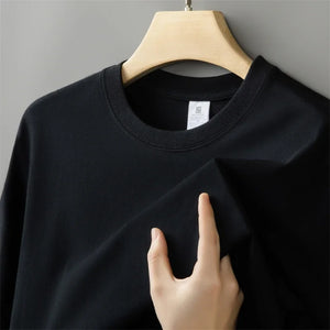 Men’s 230g Oversized Solid Cotton Tee