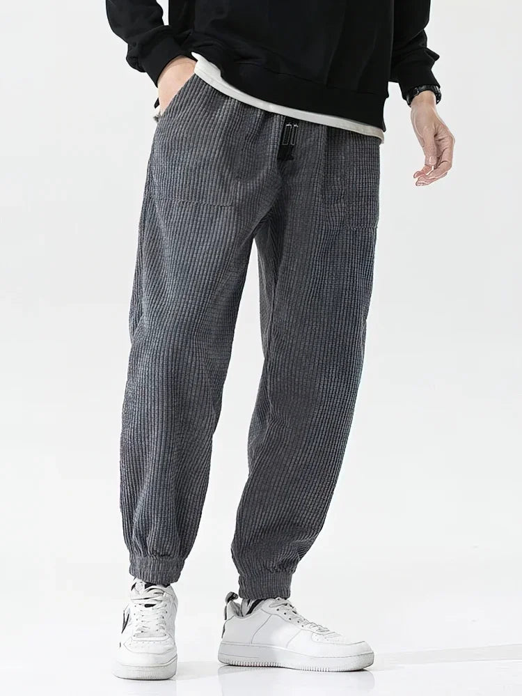 Men’s Baggy Corduroy Jogger Pants