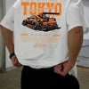 Men’s Tokyo Pattern Loose Cotton Tee
