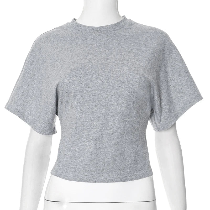 Short-Sleeve Waist-Slimming Tee