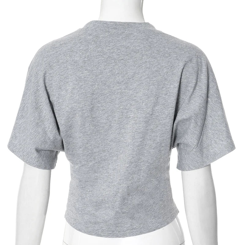 Short-Sleeve Waist-Slimming Tee