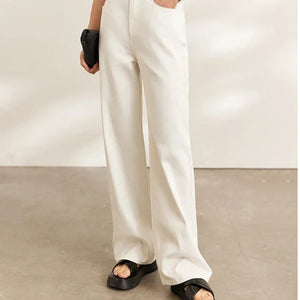 Women’s Minimalist Vintage Wide-Leg Jeans