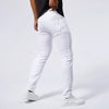 Men’s White Slim-Fit Stretch Jeans