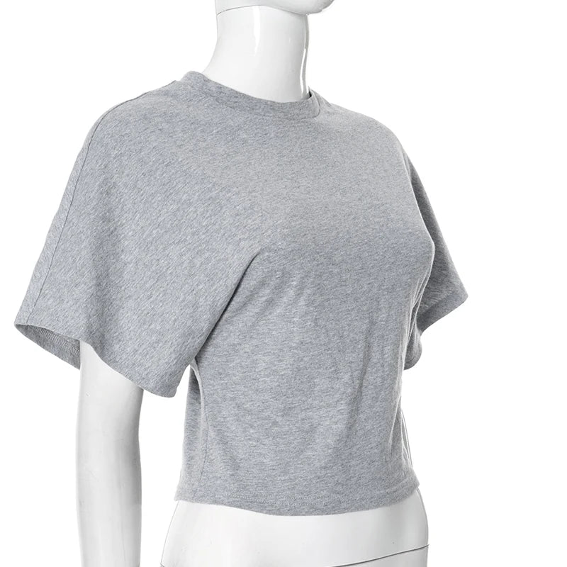 Short-Sleeve Waist-Slimming Tee