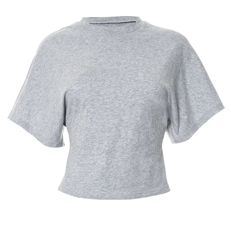 Short-Sleeve Waist-Slimming Tee
