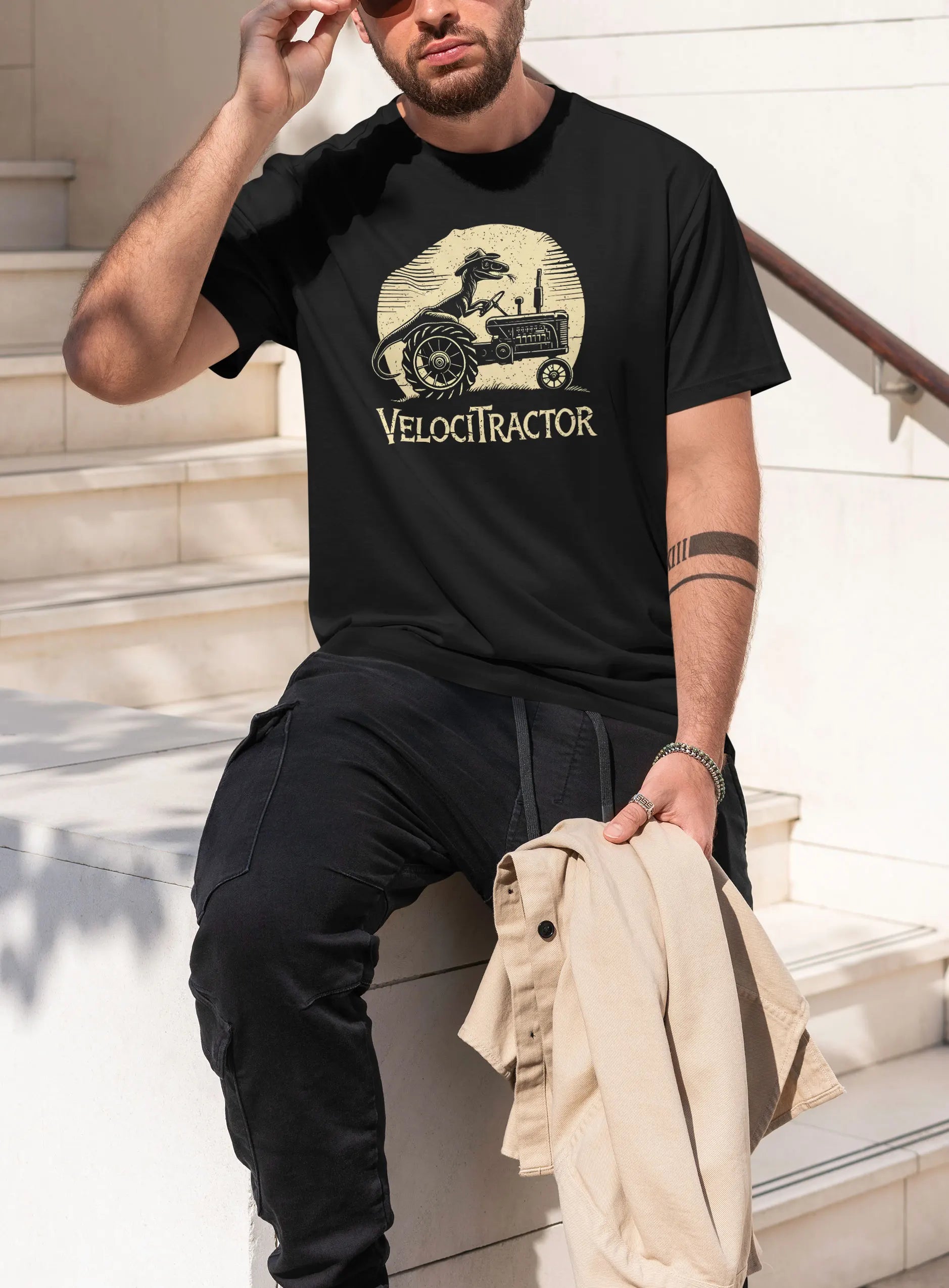Men’s Cotton VelociTractor Graphic Tee