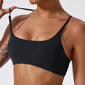Women’s Soft Cross-Back Yoga Sports Bra