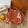 Kids’ Cartoon Print Autumn Hoodie