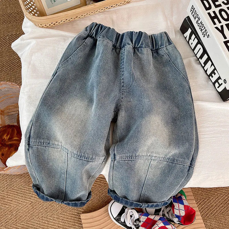 Raise Young Toddler Boys’ Anime Print Denim Pants